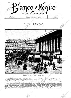 BLANCO Y NEGRO MADRID 30-01-1897 página 3