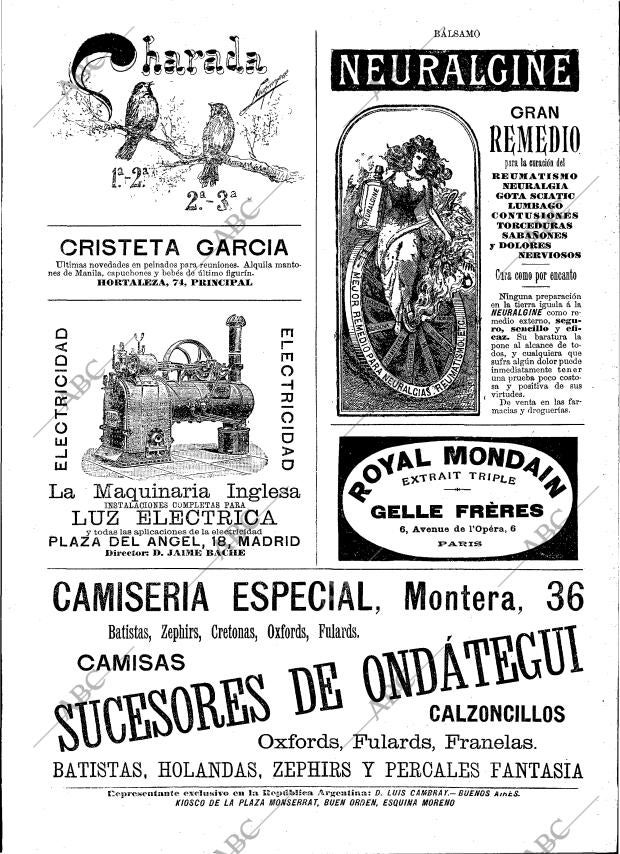 BLANCO Y NEGRO MADRID 20-02-1897 página 19