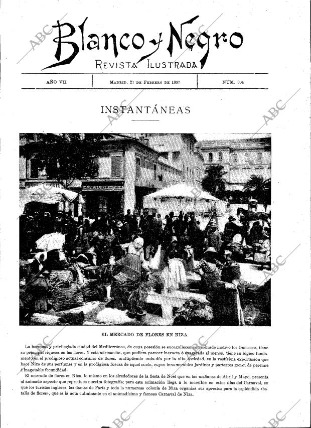 BLANCO Y NEGRO MADRID 27-02-1897 página 3