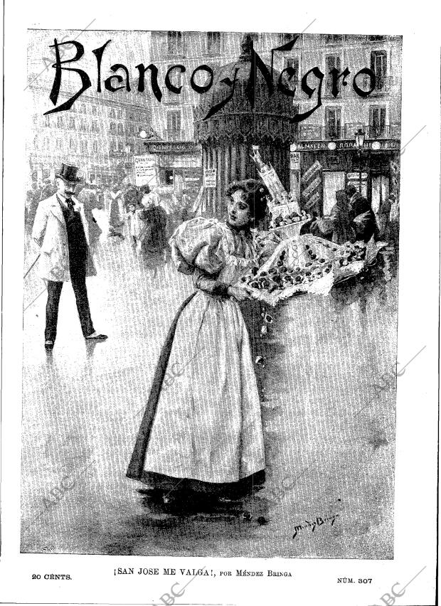 BLANCO Y NEGRO MADRID 20-03-1897 página 1