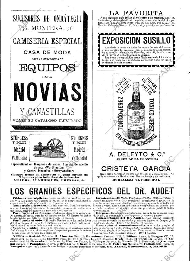 BLANCO Y NEGRO MADRID 10-04-1897 página 19