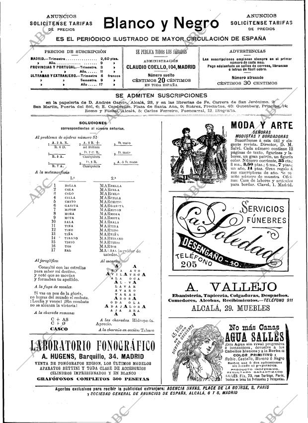 BLANCO Y NEGRO MADRID 10-04-1897 página 2