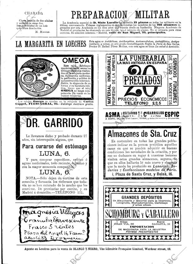 BLANCO Y NEGRO MADRID 10-04-1897 página 22