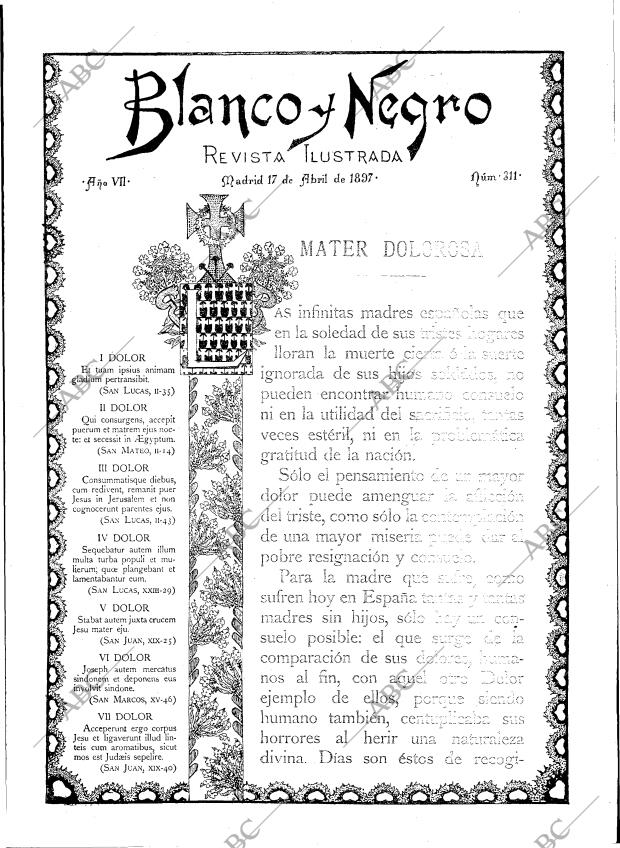 BLANCO Y NEGRO MADRID 17-04-1897 página 5