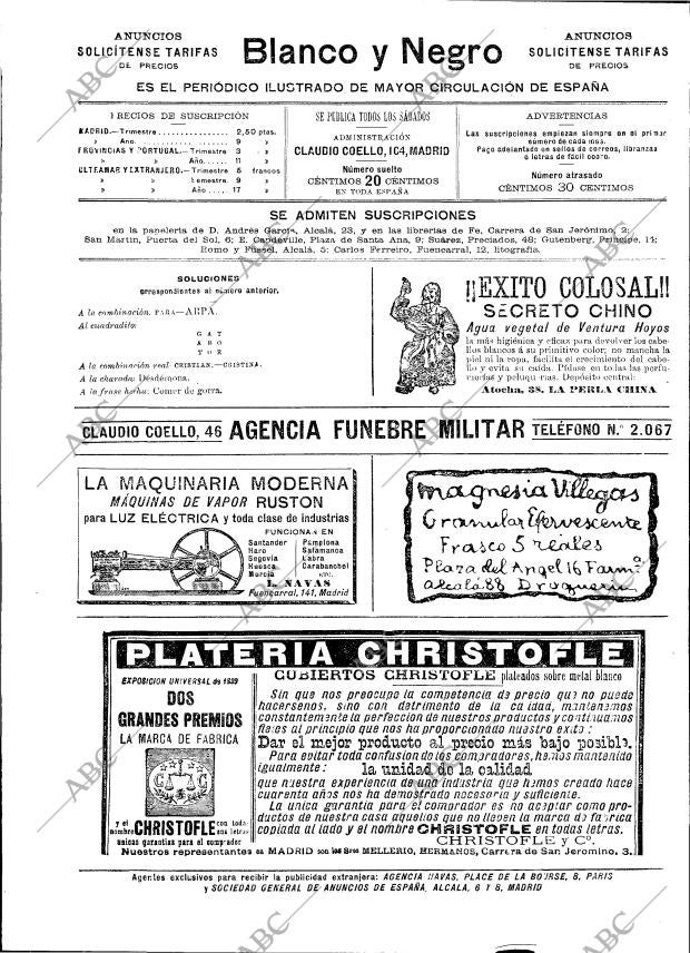 BLANCO Y NEGRO MADRID 08-05-1897 página 2