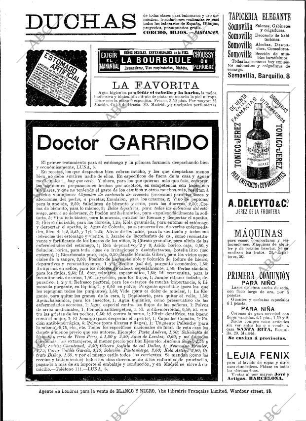 BLANCO Y NEGRO MADRID 08-05-1897 página 22
