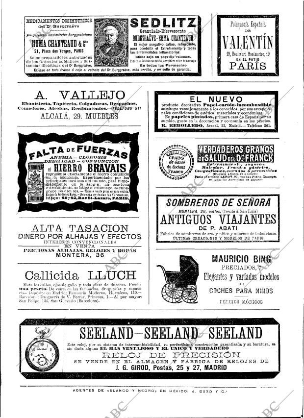 BLANCO Y NEGRO MADRID 08-05-1897 página 23