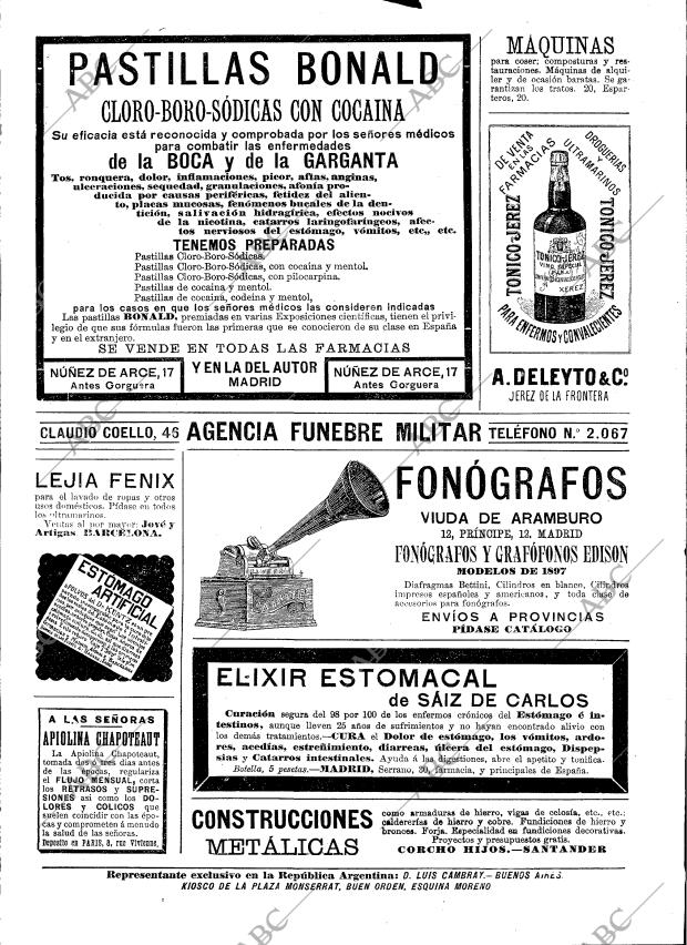 BLANCO Y NEGRO MADRID 15-05-1897 página 23
