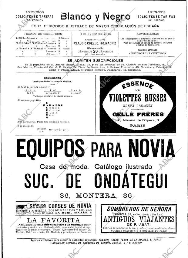 BLANCO Y NEGRO MADRID 29-05-1897 página 20