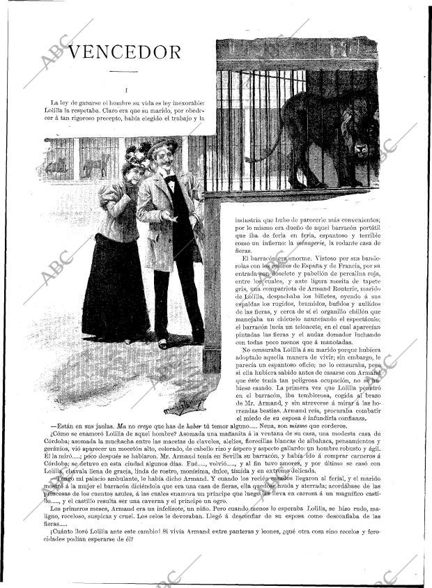 BLANCO Y NEGRO MADRID 12-06-1897 página 13