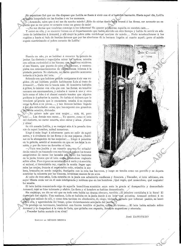 BLANCO Y NEGRO MADRID 12-06-1897 página 14