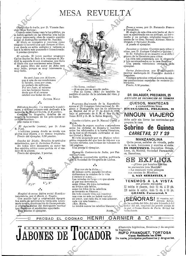 BLANCO Y NEGRO MADRID 12-06-1897 página 18