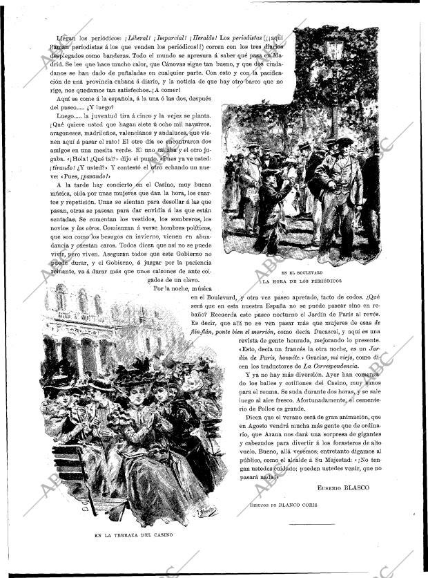 BLANCO Y NEGRO MADRID 24-07-1897 página 14