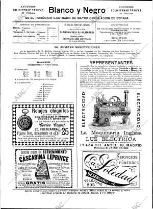 BLANCO Y NEGRO MADRID 24-07-1897 página 2