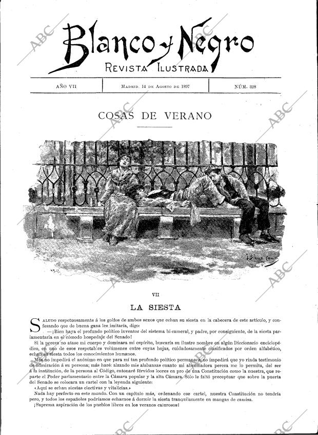 BLANCO Y NEGRO MADRID 14-08-1897 página 3