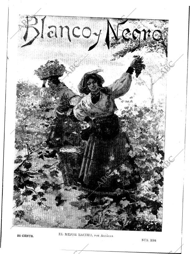 BLANCO Y NEGRO MADRID 09-10-1897 página 1