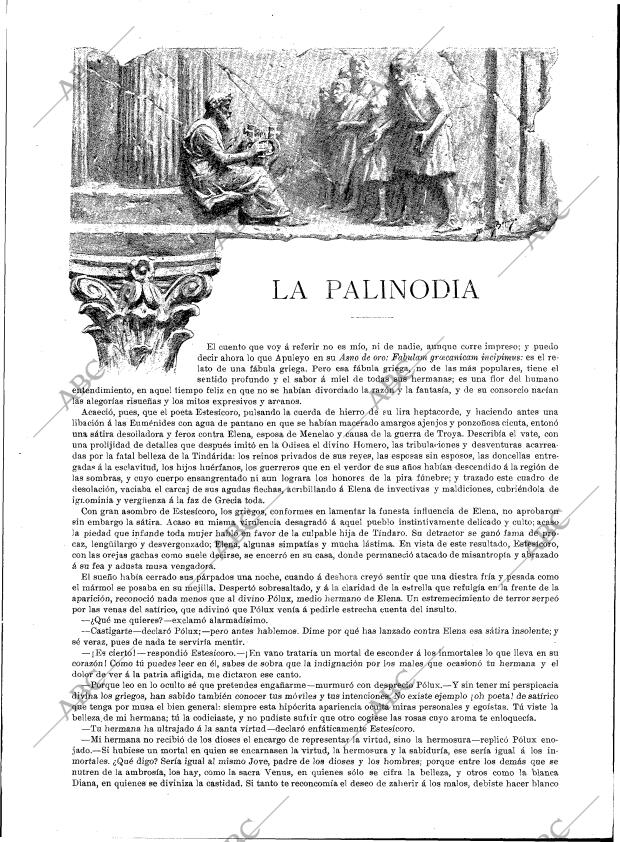 BLANCO Y NEGRO MADRID 20-11-1897 página 15