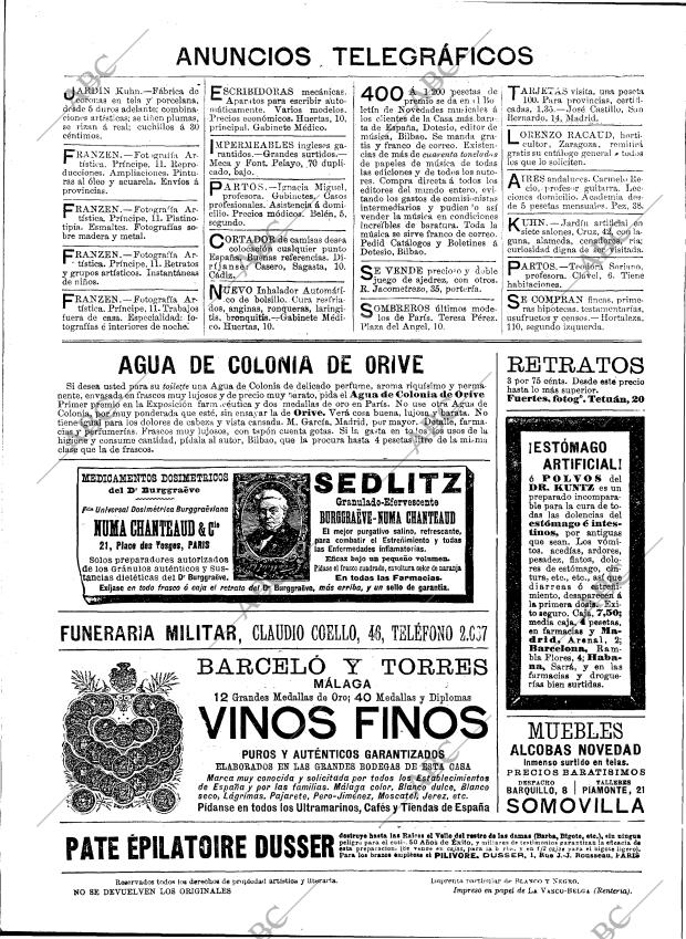 BLANCO Y NEGRO MADRID 27-11-1897 página 20