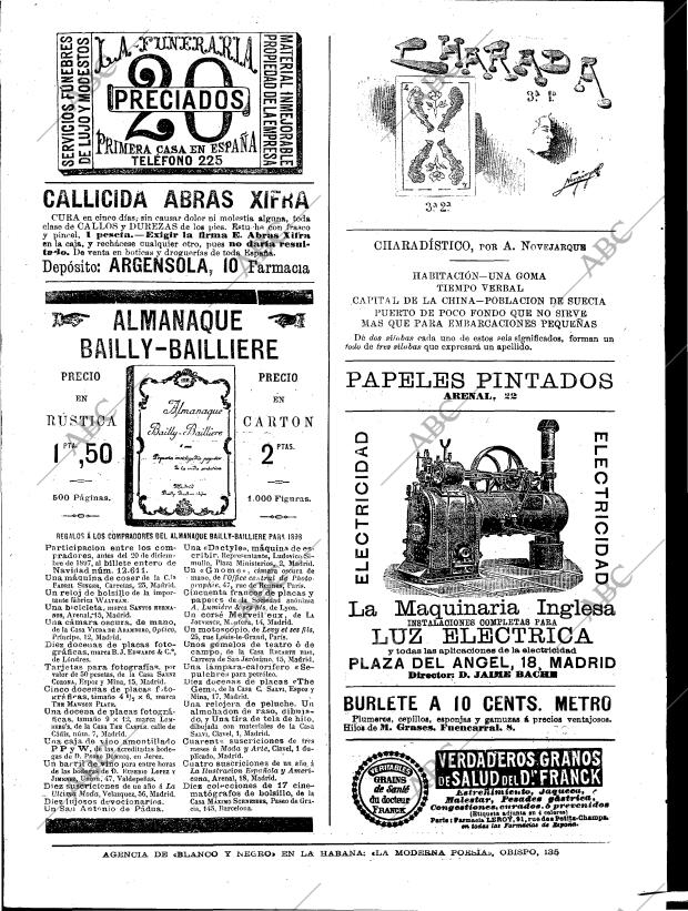 BLANCO Y NEGRO MADRID 04-12-1897 página 22