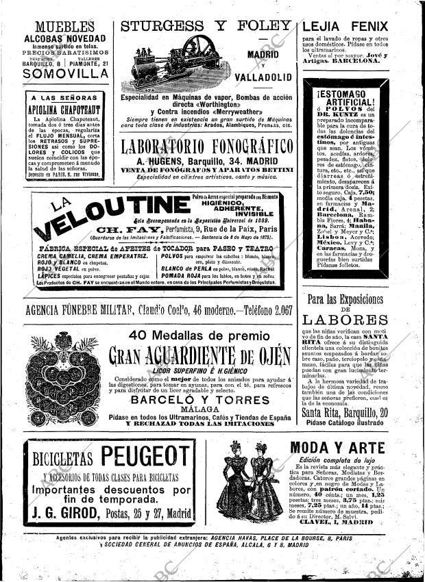 BLANCO Y NEGRO MADRID 18-12-1897 página 21