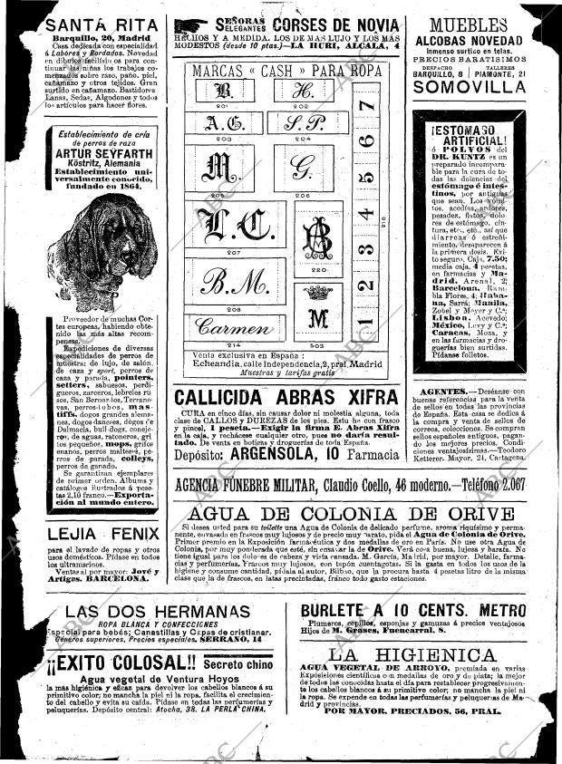 BLANCO Y NEGRO MADRID 25-12-1897 página 23