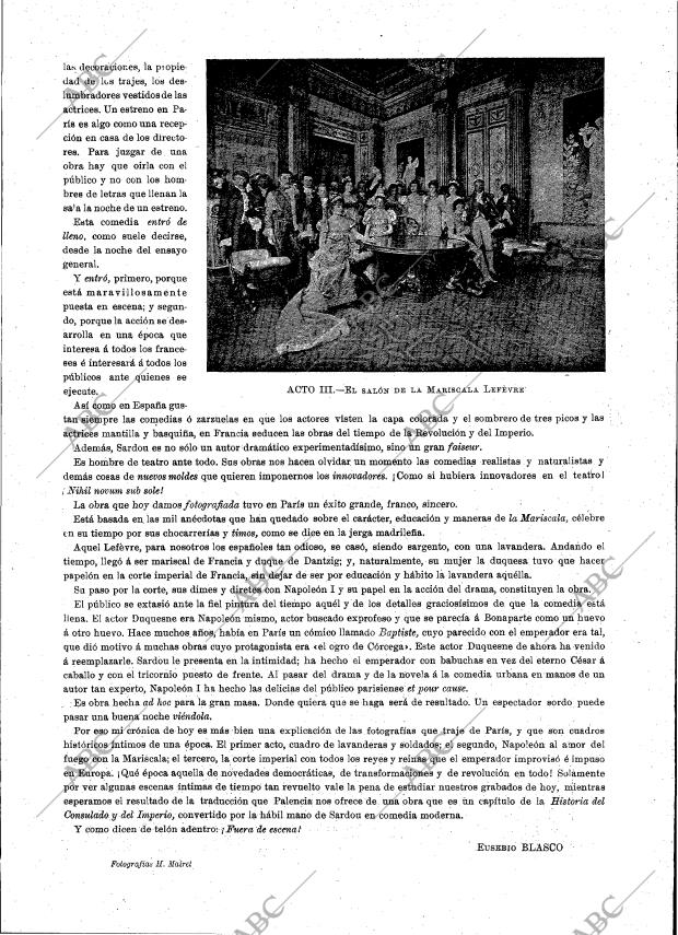 BLANCO Y NEGRO MADRID 30-01-1898 página 13