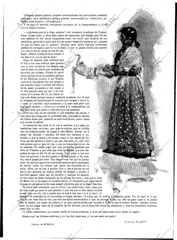 BLANCO Y NEGRO MADRID 26-02-1898 página 16
