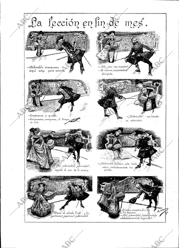 BLANCO Y NEGRO MADRID 26-02-1898 página 20