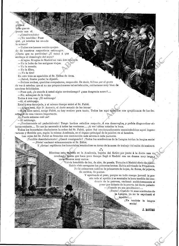BLANCO Y NEGRO MADRID 16-04-1898 página 19