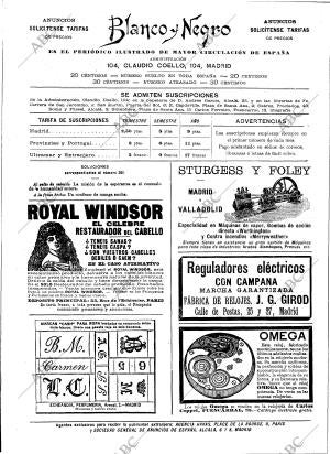 BLANCO Y NEGRO MADRID 16-04-1898 página 2