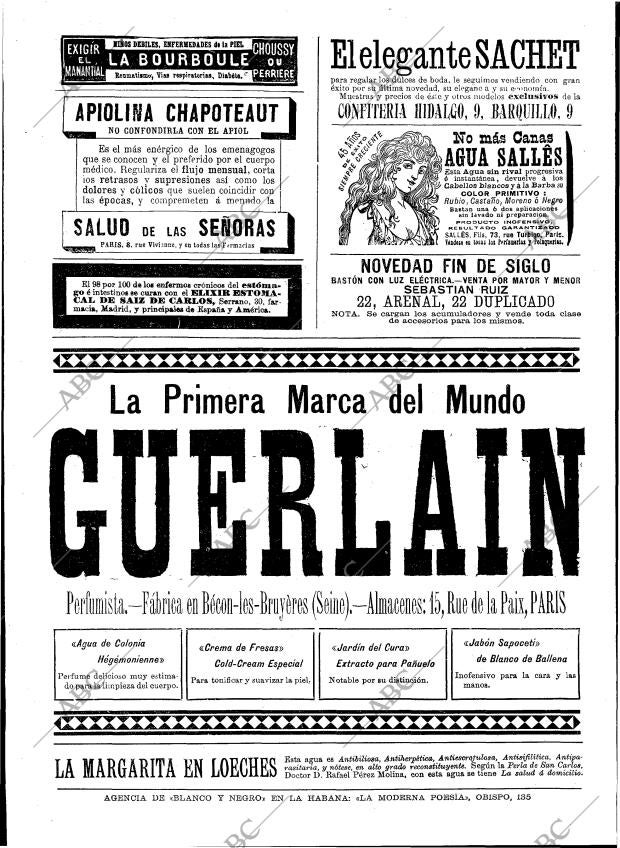 BLANCO Y NEGRO MADRID 16-04-1898 página 22