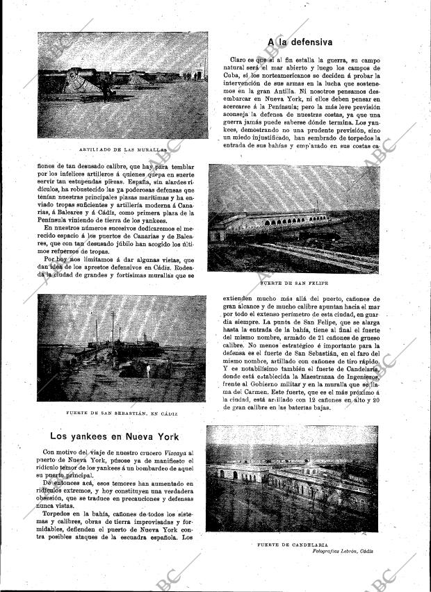 BLANCO Y NEGRO MADRID 23-04-1898 página 15