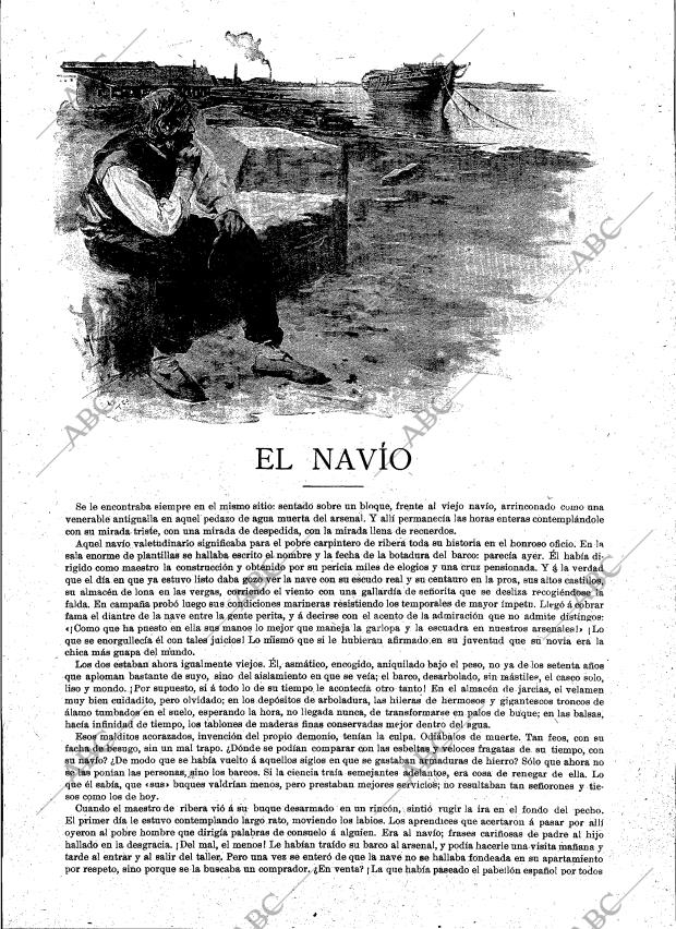BLANCO Y NEGRO MADRID 23-04-1898 página 17