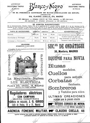 BLANCO Y NEGRO MADRID 23-04-1898 página 2