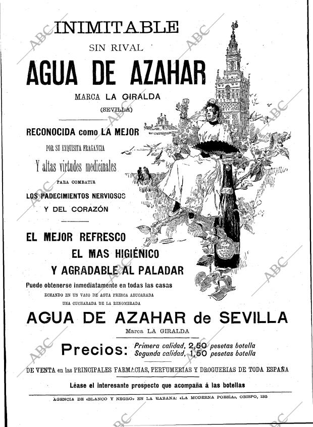 BLANCO Y NEGRO MADRID 23-04-1898 página 22