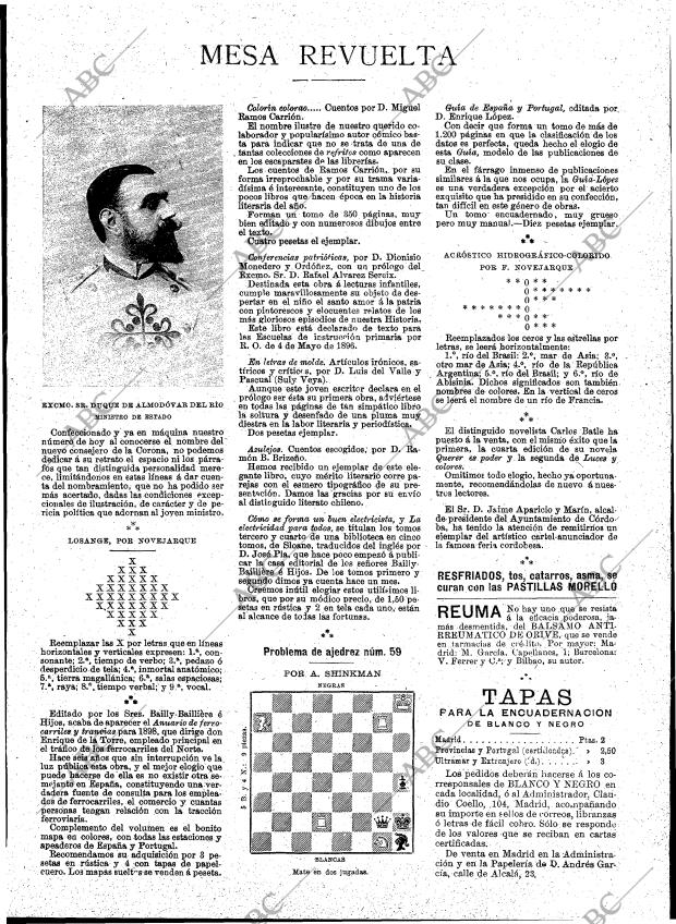 BLANCO Y NEGRO MADRID 28-05-1898 página 21