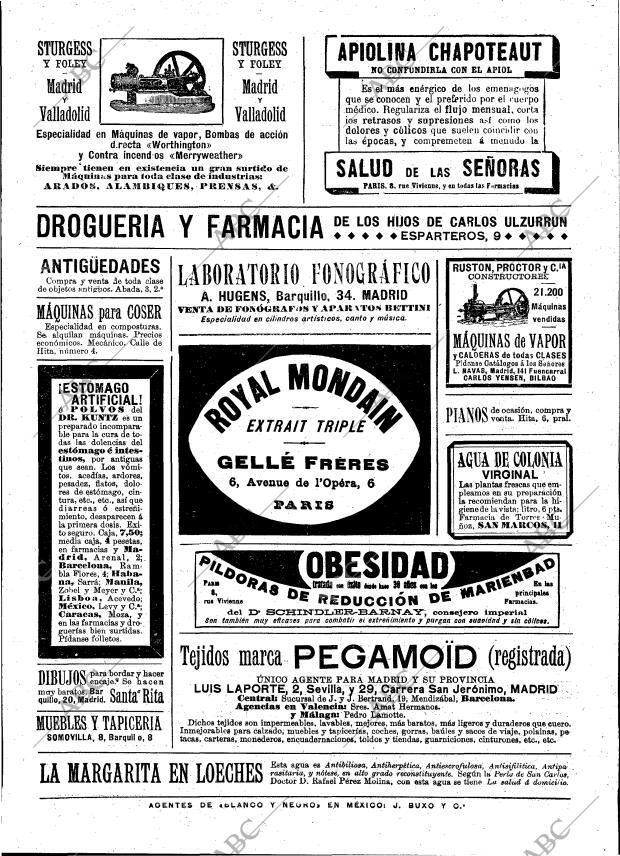 BLANCO Y NEGRO MADRID 11-06-1898 página 23