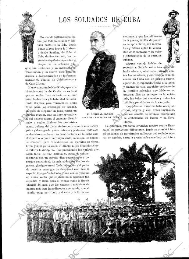 BLANCO Y NEGRO MADRID 11-06-1898 página 6