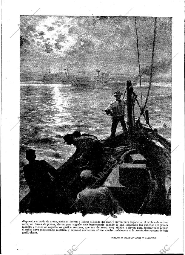 BLANCO Y NEGRO MADRID 23-07-1898 página 18
