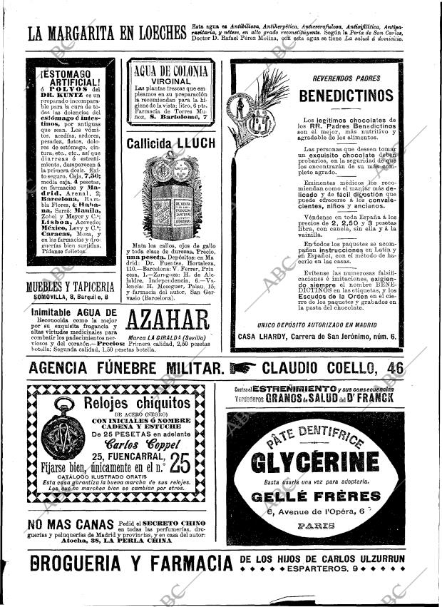 BLANCO Y NEGRO MADRID 13-08-1898 página 22