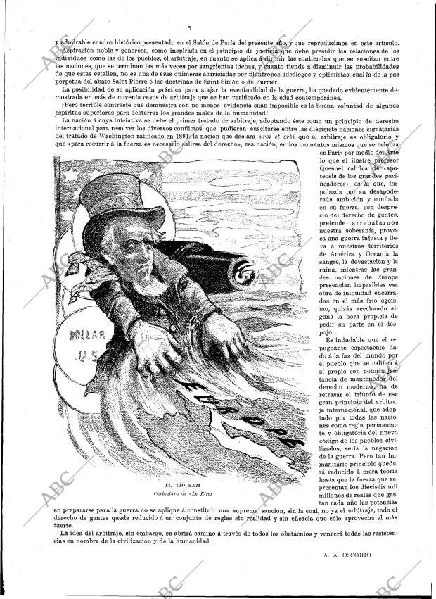 BLANCO Y NEGRO MADRID 20-08-1898 página 16
