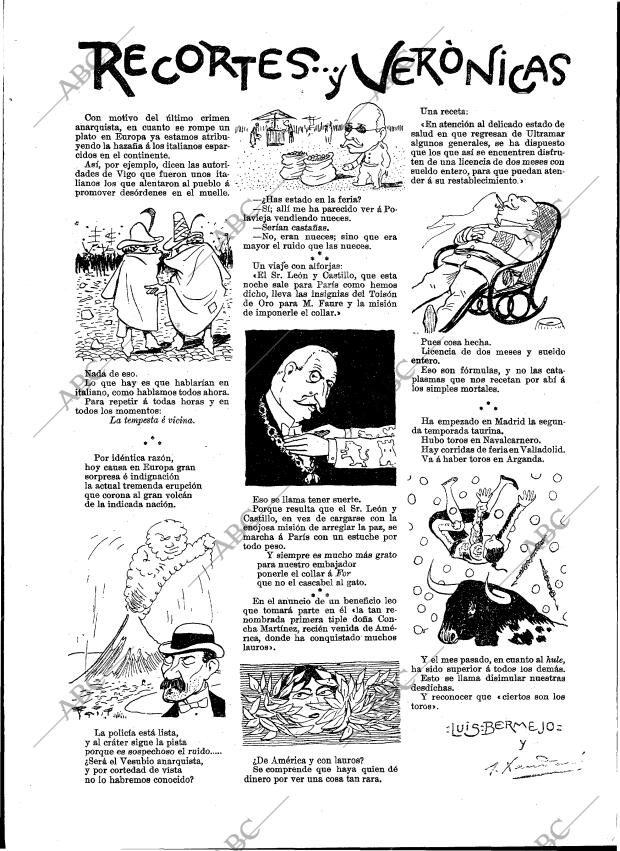 BLANCO Y NEGRO MADRID 24-09-1898 página 14