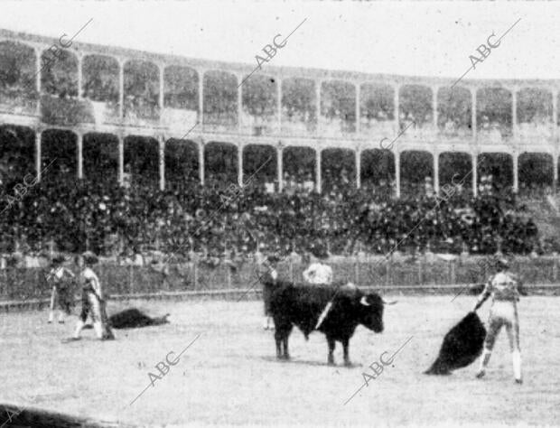 Guerrita en la feria del Pilar de 1898