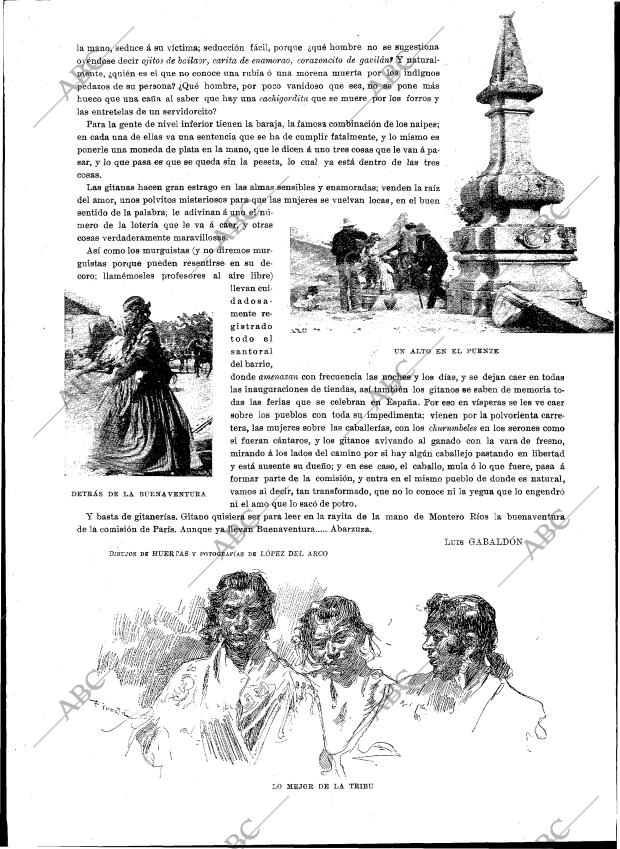 BLANCO Y NEGRO MADRID 15-10-1898 página 8