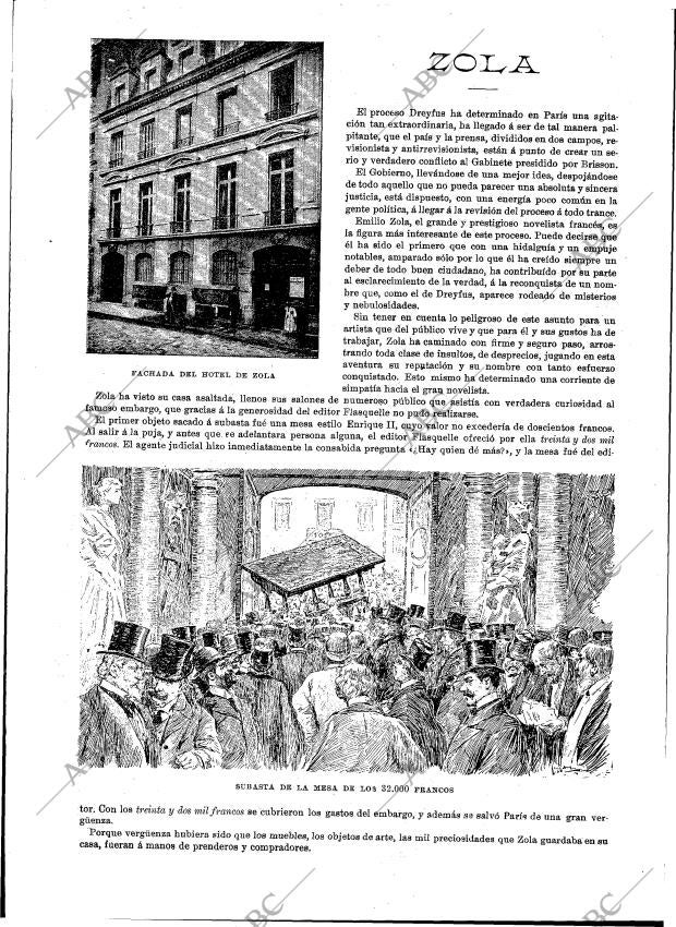 BLANCO Y NEGRO MADRID 22-10-1898 página 12