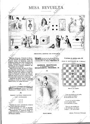 BLANCO Y NEGRO MADRID 22-10-1898 página 20