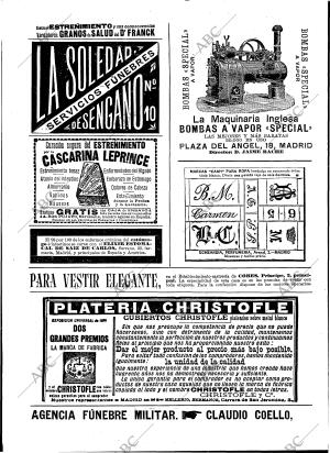 BLANCO Y NEGRO MADRID 22-10-1898 página 22