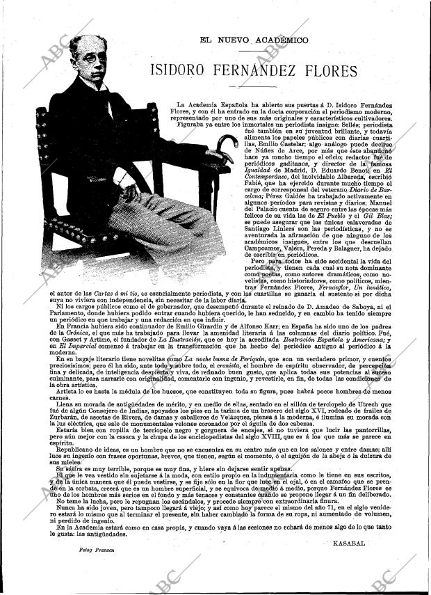 BLANCO Y NEGRO MADRID 12-11-1898 página 16