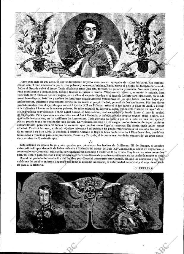 BLANCO Y NEGRO MADRID 19-11-1898 página 7