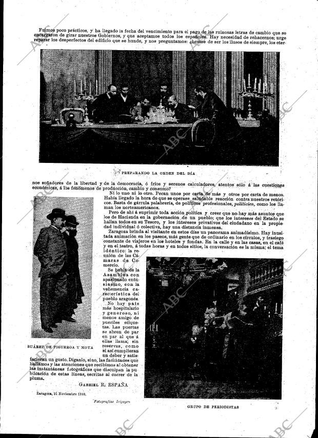 BLANCO Y NEGRO MADRID 26-11-1898 página 15